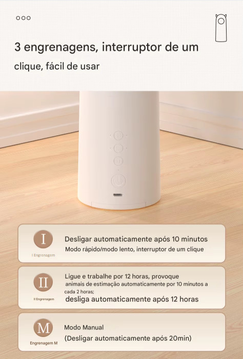 Brinquedo Laser Inteligente ROJECO - Diversão e Estímulo para Seu Gato!