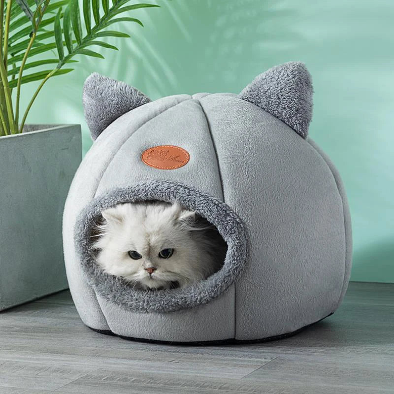Caminha Caverna Booteely - O Refúgio Perfeito para o Conforto do Seu Gato!