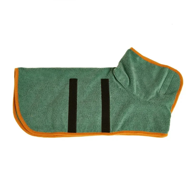Roupão Toalha Absorvente para Pets – Secagem Rápida e Conforto Após o Banho!