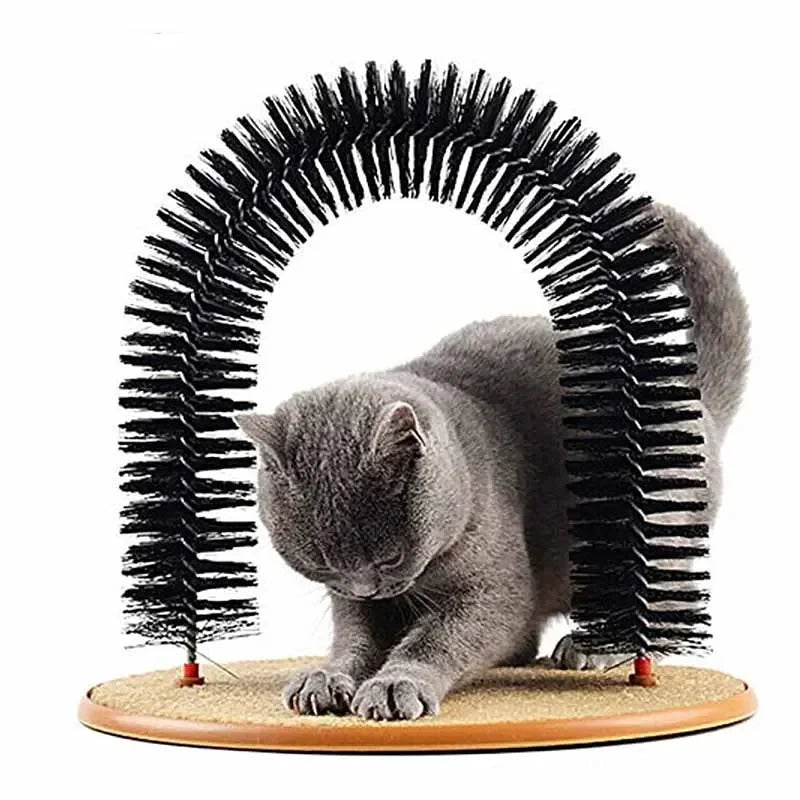 Túnel Massageador e Removedor de Pelos - O Spa de Relaxamento para o Seu Gato!