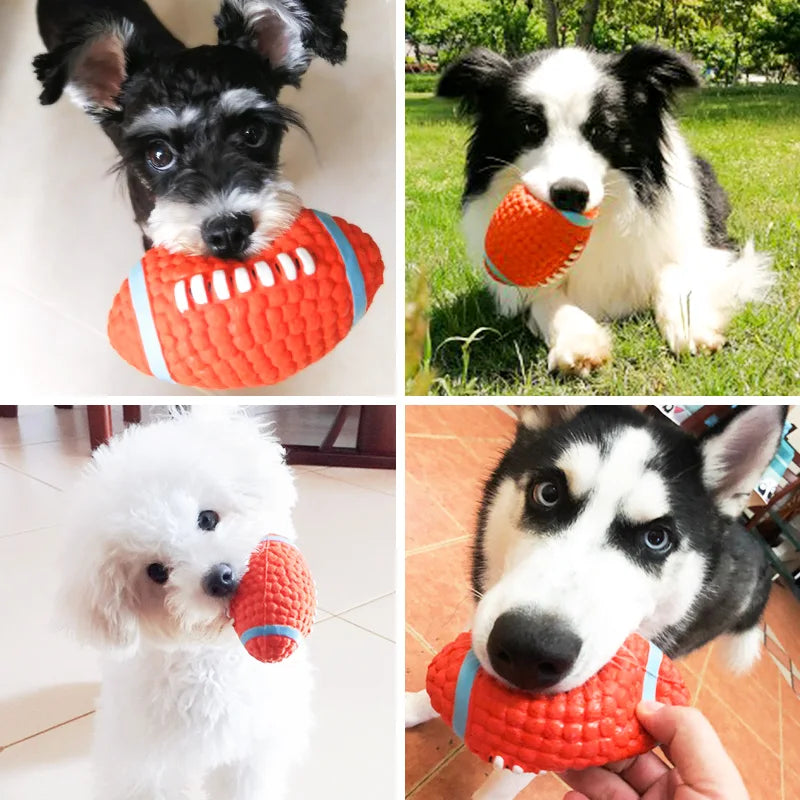 Bola de Borracha Ultra Resistente Holapet - Diversão Garantida para Seu Cão!