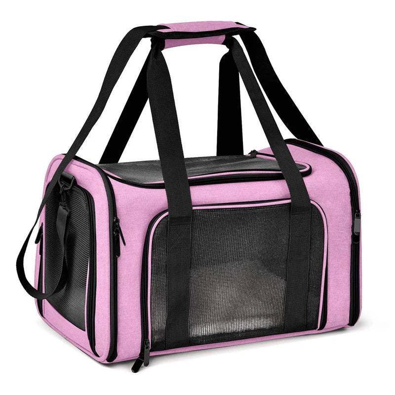 Bolsa de Transporte Premium PETRAVEL - Conforto e Segurança para Seu Pet em Todas as Viagens!