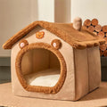 Casinha de Fibra para Gatos e Cachorros de Pequeno Porte - O Refúgio de Conforto que Seu Pet Merece!