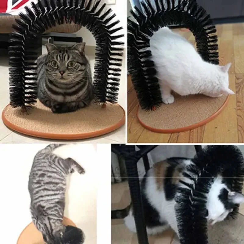 Túnel Massageador e Removedor de Pelos - O Spa de Relaxamento para o Seu Gato!