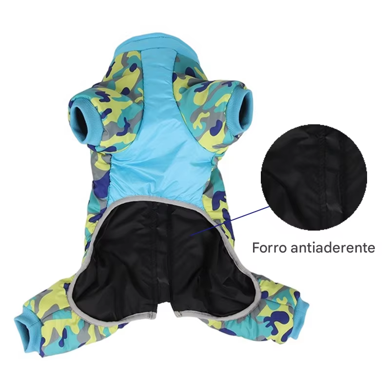 Casaco de Inverno Impermeável para Cães - Estilo, Conforto e Proteção para Seu Melhor Amigo!