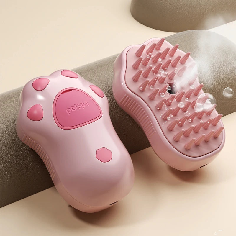 Pente Massageador 3 em 1 - Conforto e Bem-Estar para Seu Pet!