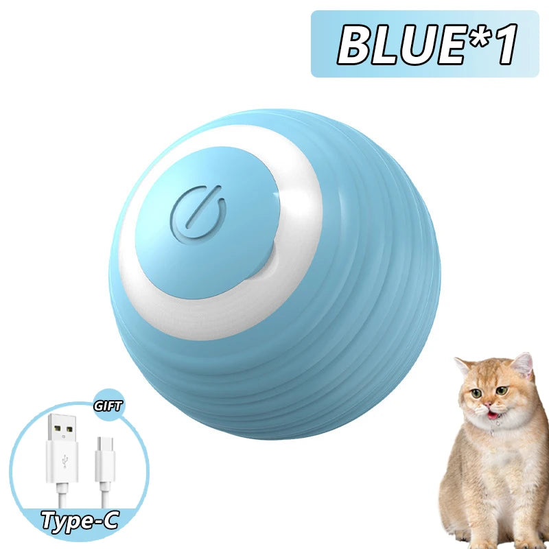Bola Interativa Inteligente para Gatos - Diversão sem Fim para Seu Felino!