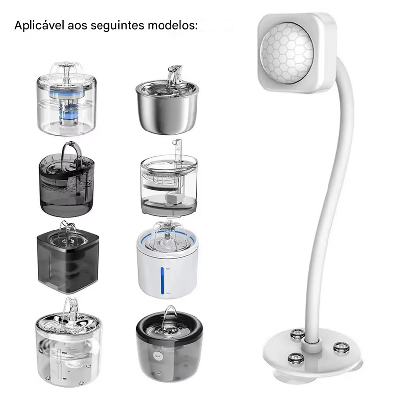 💧 Sensor Inteligente para Fonte de Água Pet – Economia e Tecnologia para o Bem-Estar do Seu Gato!